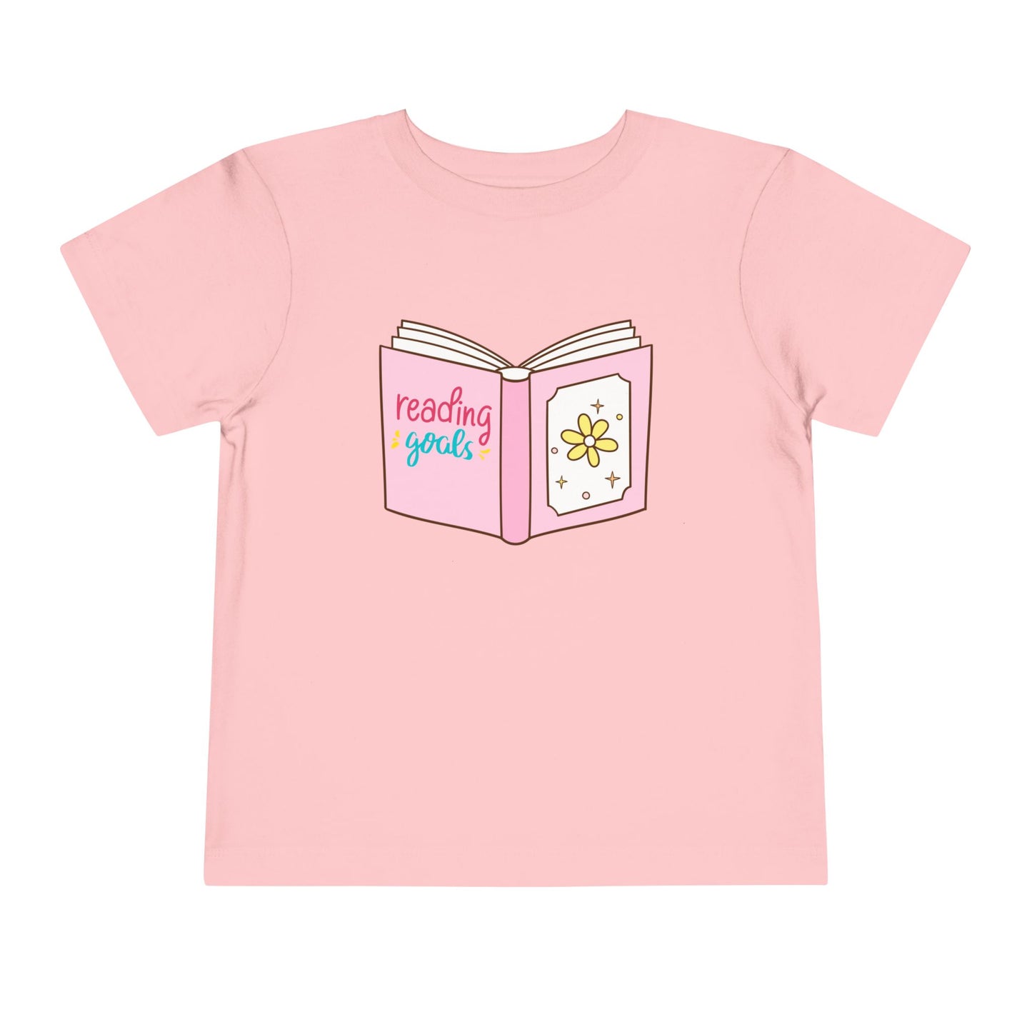 Toddler Reading Goals Tee – Sweet Style for Little Book Lovers