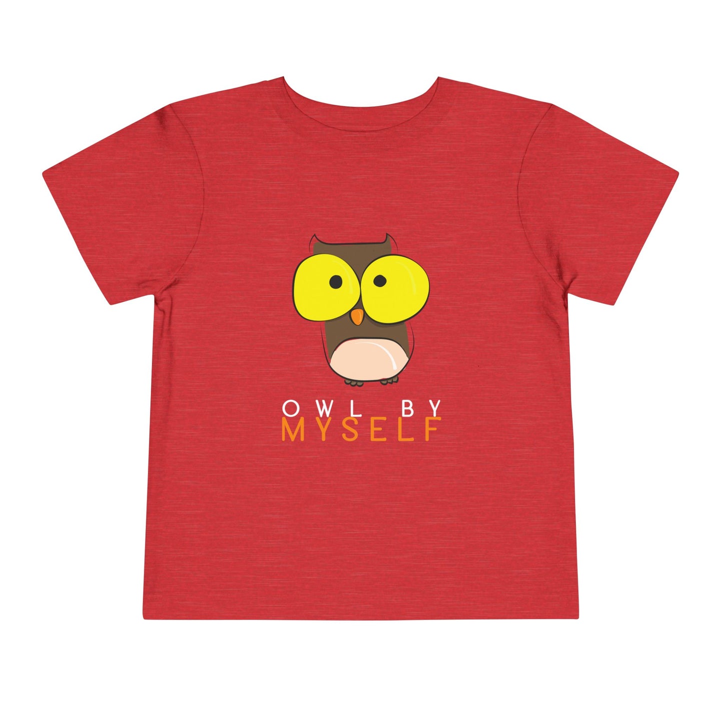 Toddler Owl By Myself Tee β Funny Introvert Owl Shirt for Independent Kids