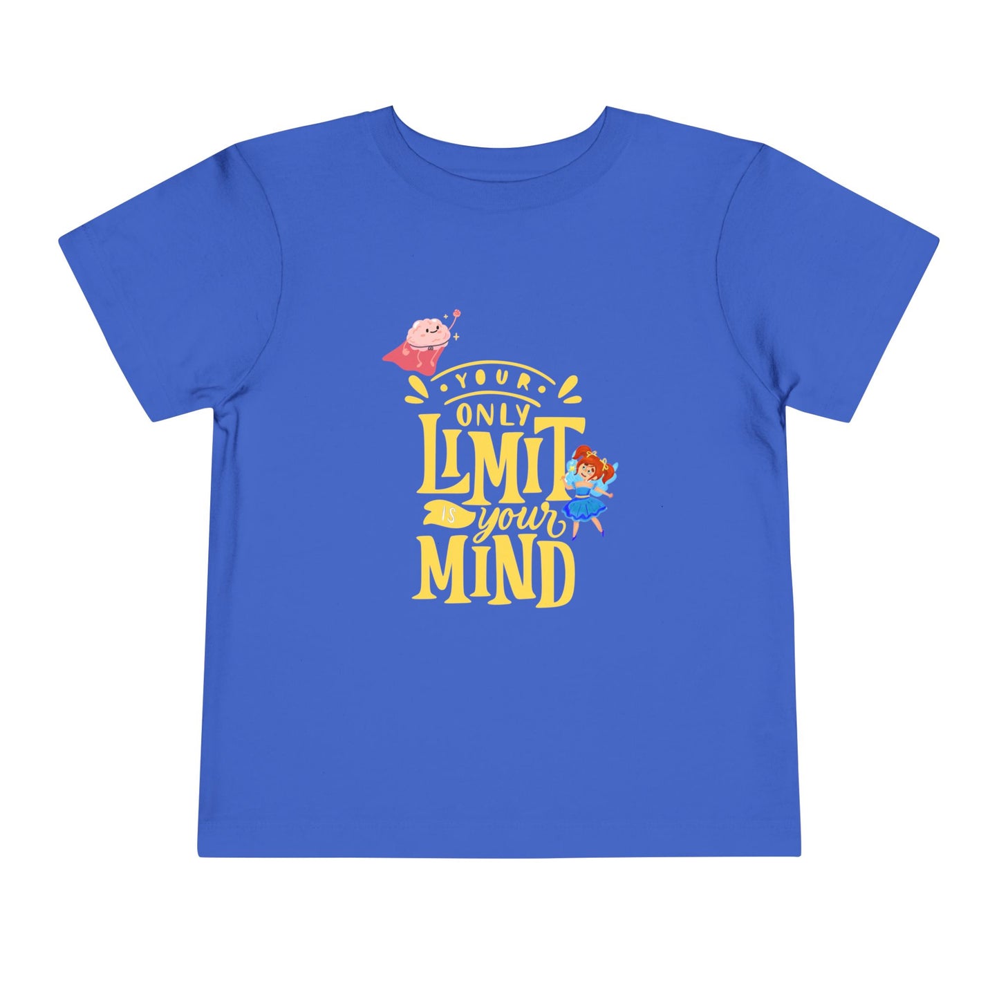 Toddler Your Only Limit Tee – Mei-Mei Motivational Shirt for Little Dreamers