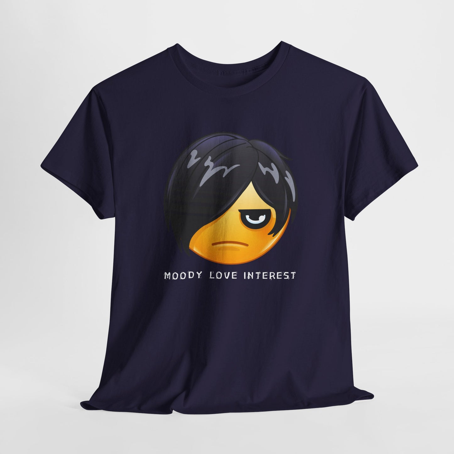 Teen/Adult Unisex Moody Love Interest Tee – Brood First, Kiss Later