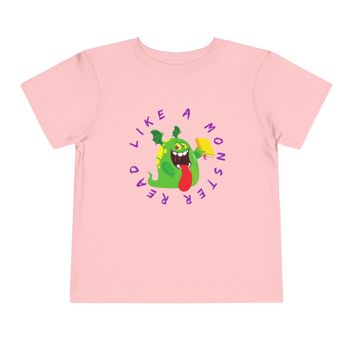 Toddler Read Like a Monster T-Shirt