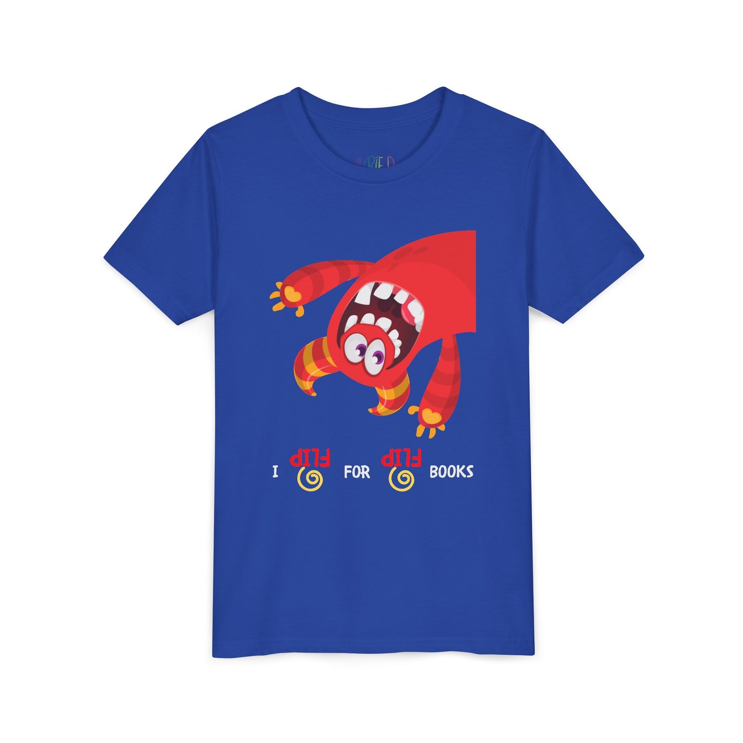 Youth I Flip for Books Tee