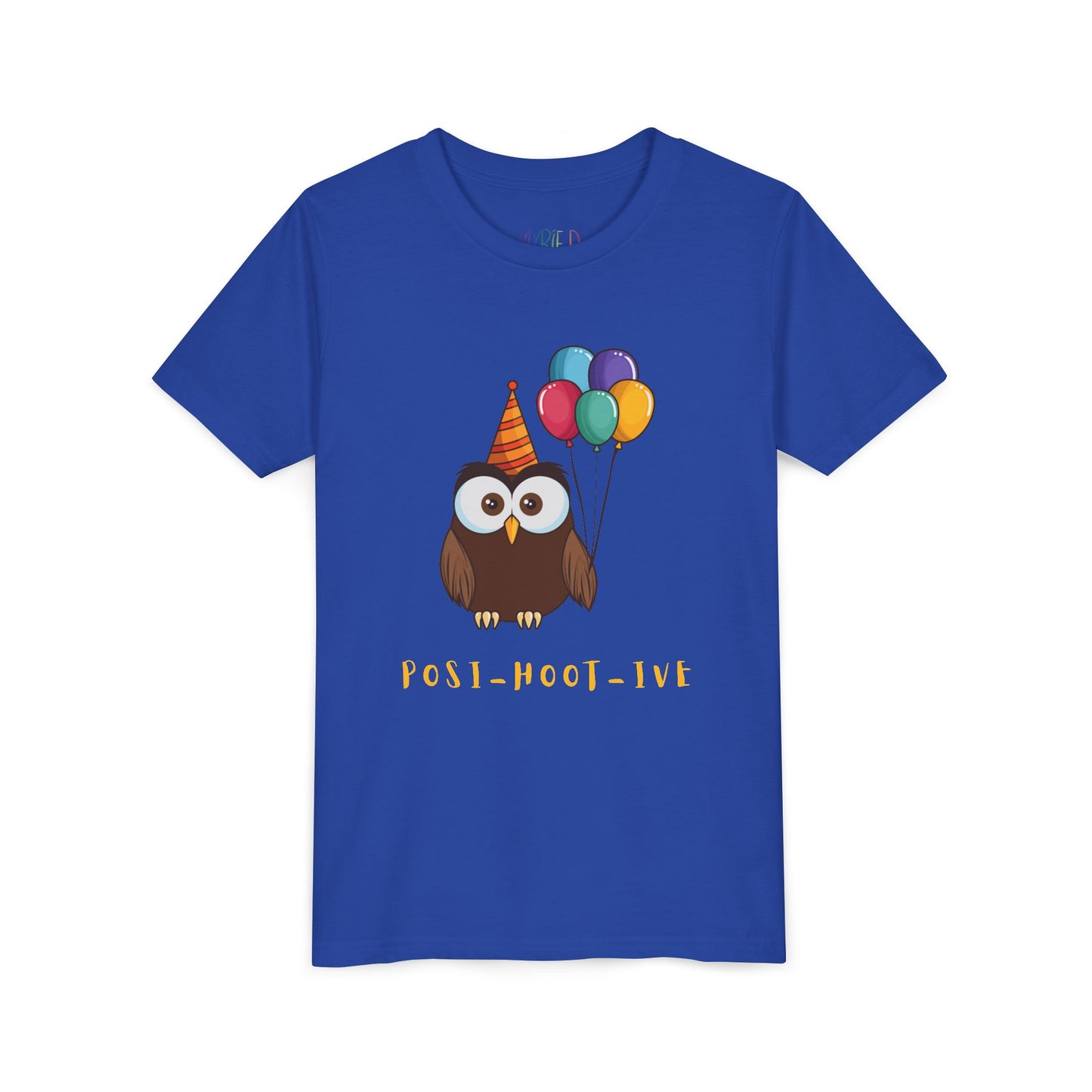 Youth Posi-Hoot-ive Tee β Encouraging Words for Bright Young Minds