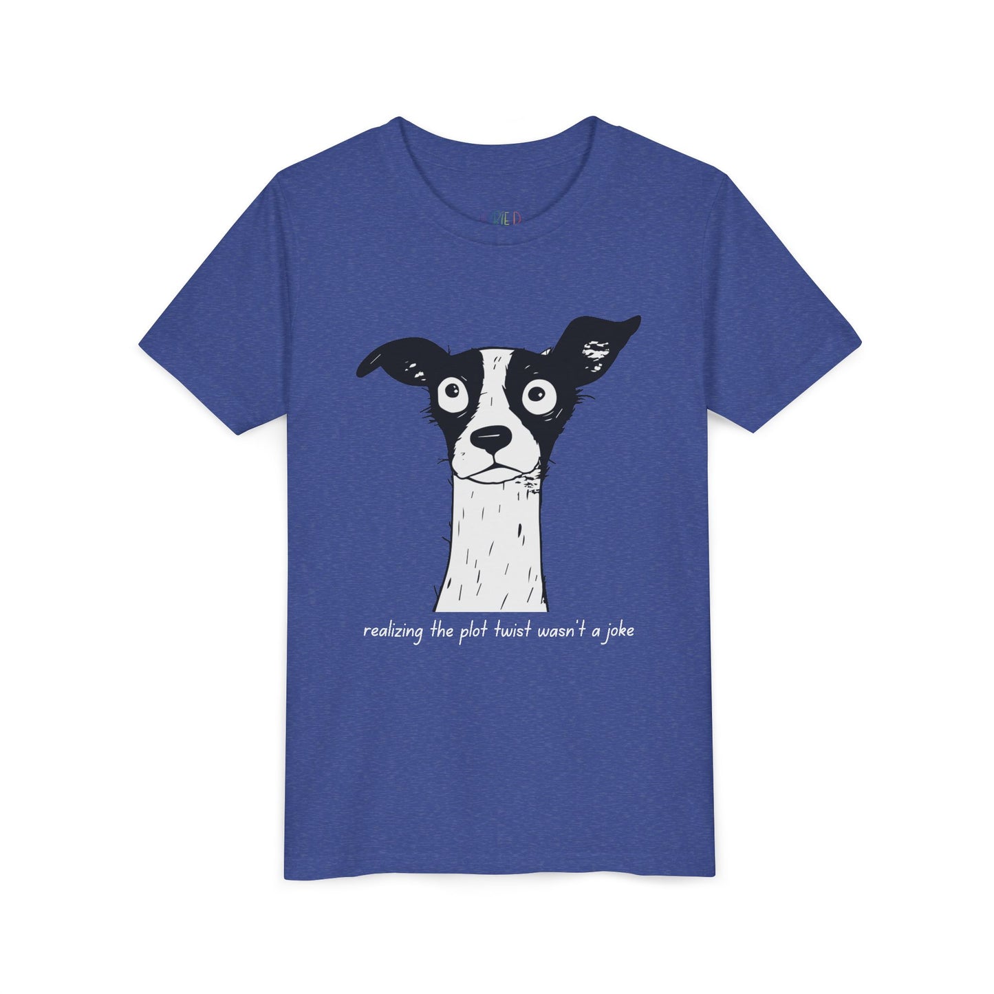 Youth Plot Twist Panic T-Shirt – That Face When the Story Gets Real
