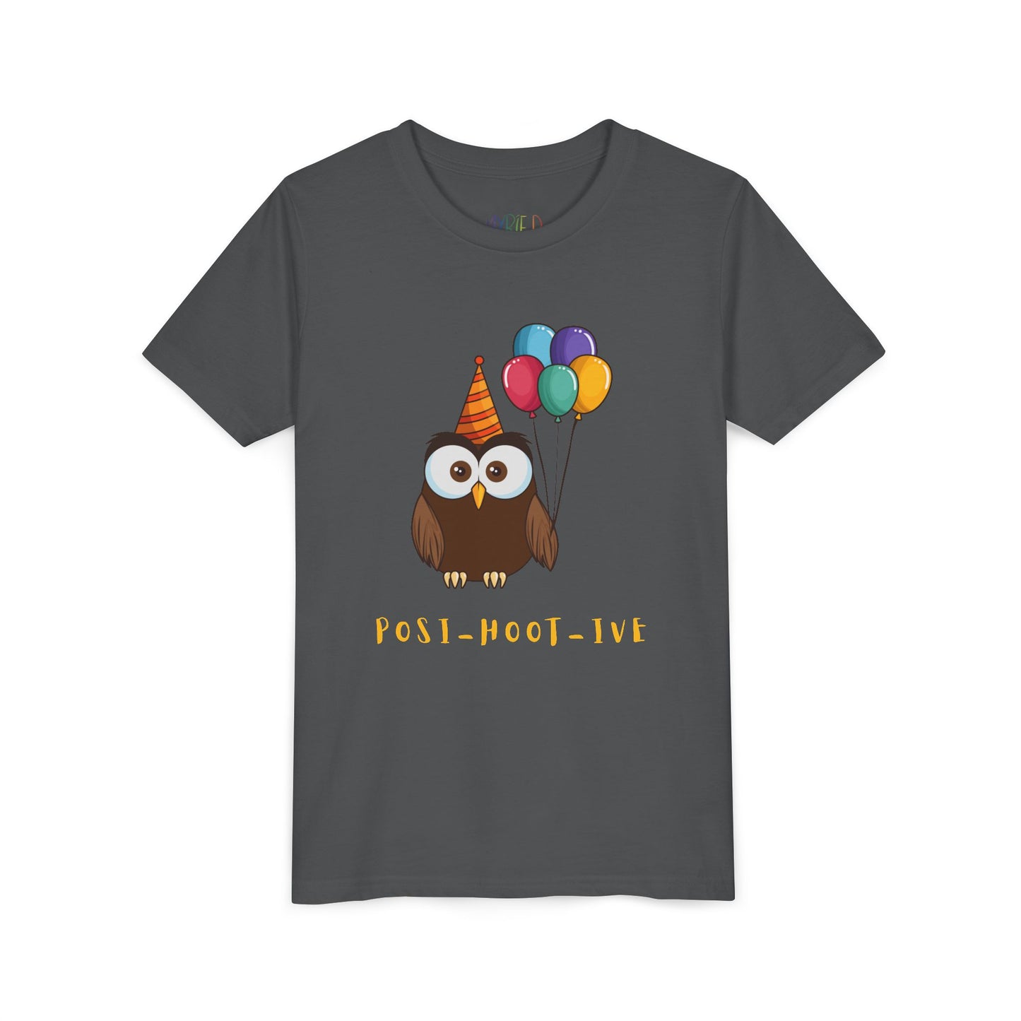 Youth Posi-Hoot-ive Tee β Encouraging Words for Bright Young Minds