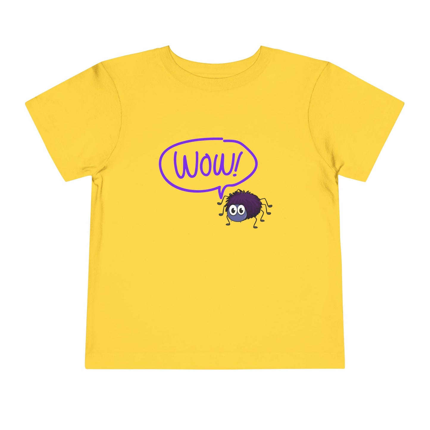 Toddler Wow! Spider Tee – Cute Creepy-Crawly Shirt for Curious Kids