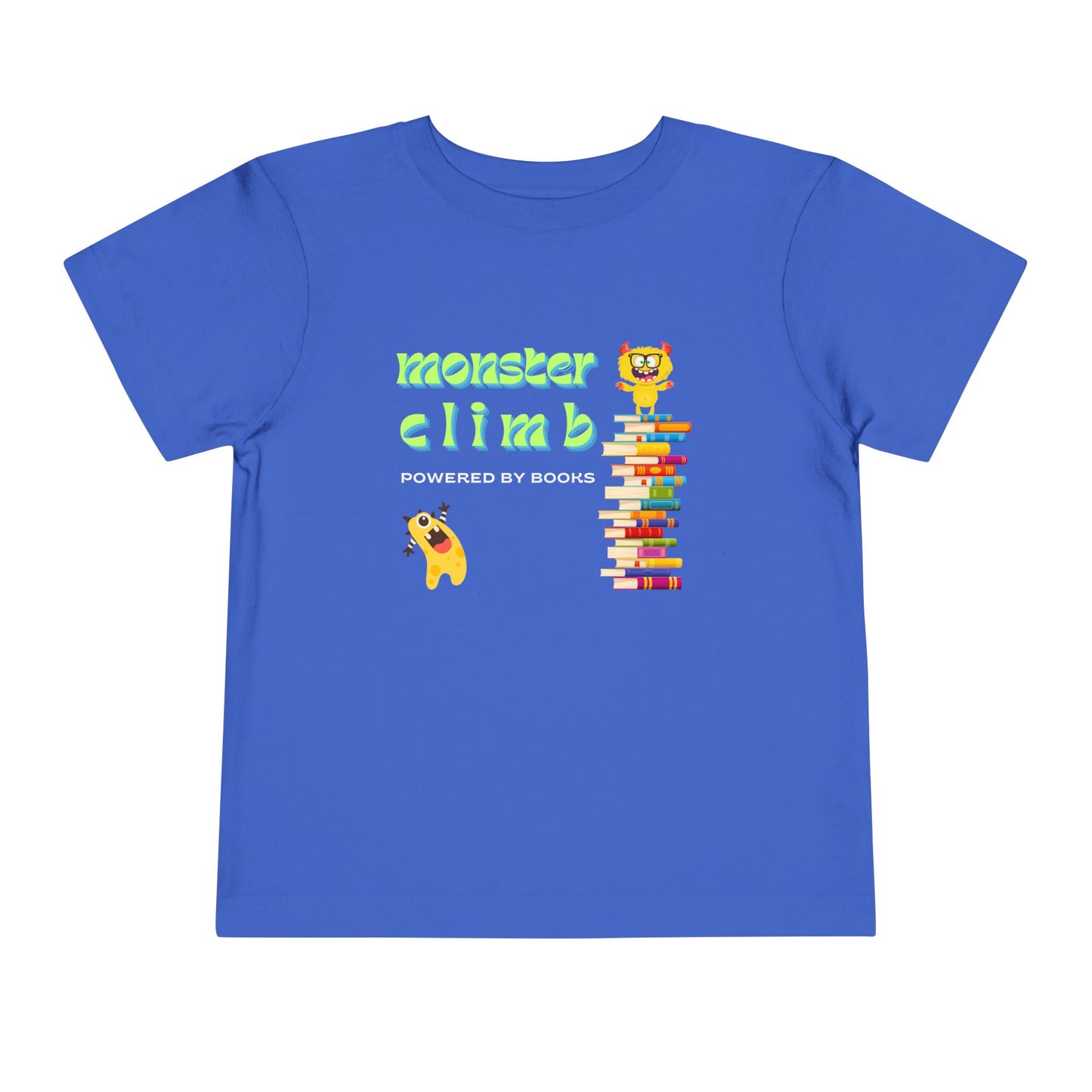 Toddler Monster Climb Book Tee