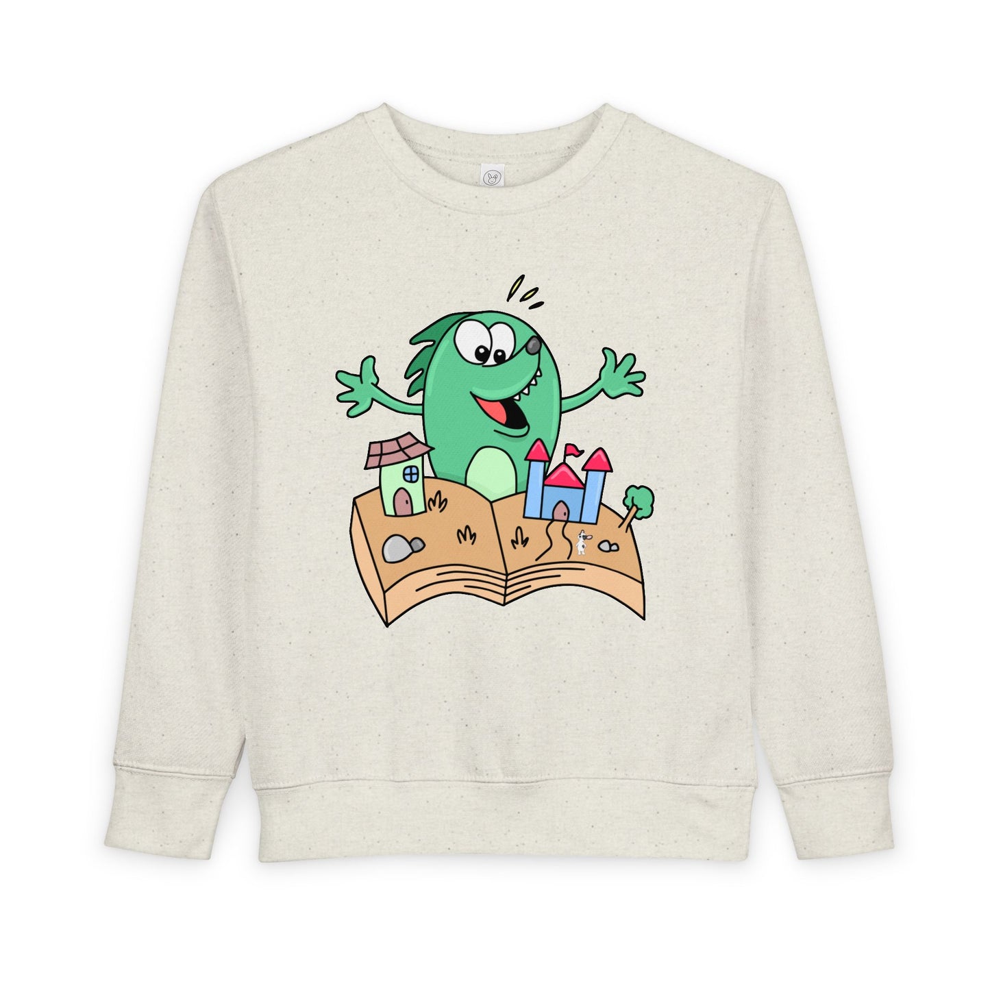 Toddler Storytime Monster Sweatshirt β Imaginative Book Adventure Crewneck