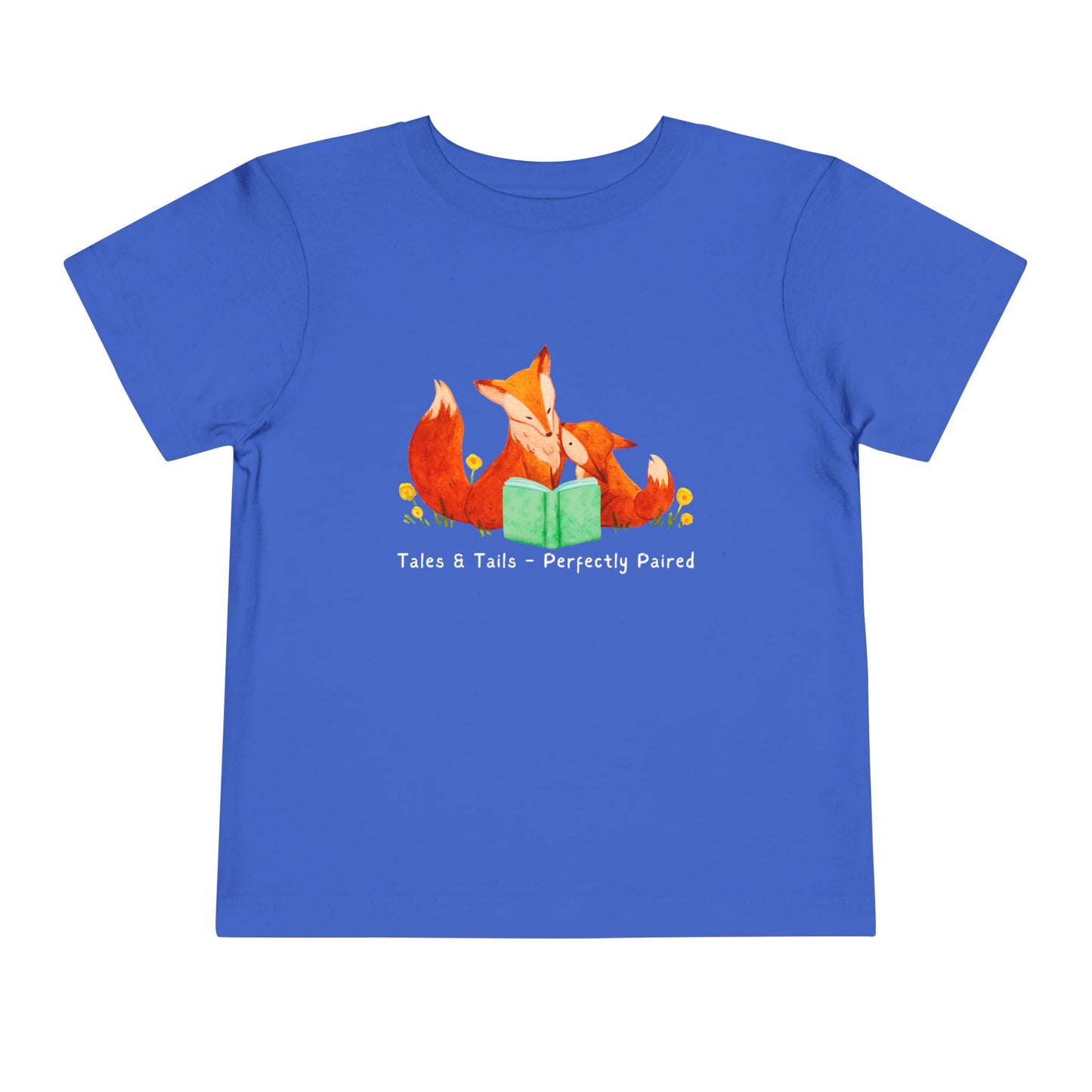 Toddler Tales & Tails Fox Tee – Matching Moments for Readers of All Ages