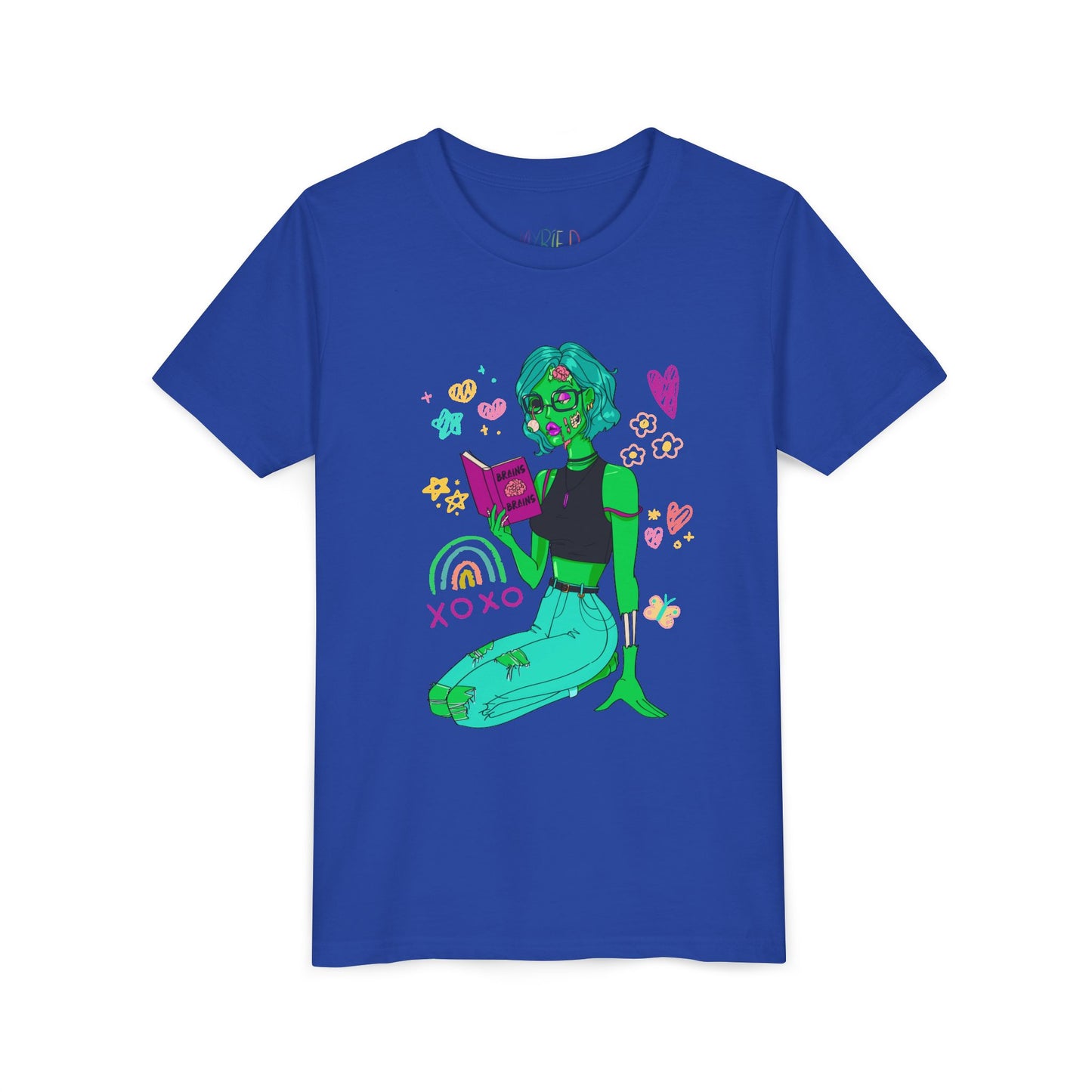 Youth Reading in Style – Zombie Girl Tee