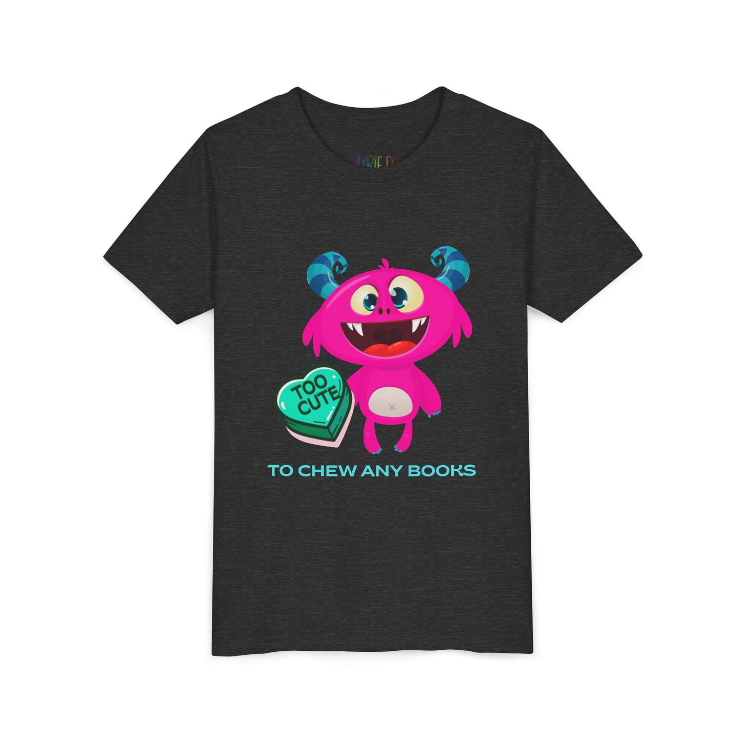 Youth Too Cute to Chew Books Tee