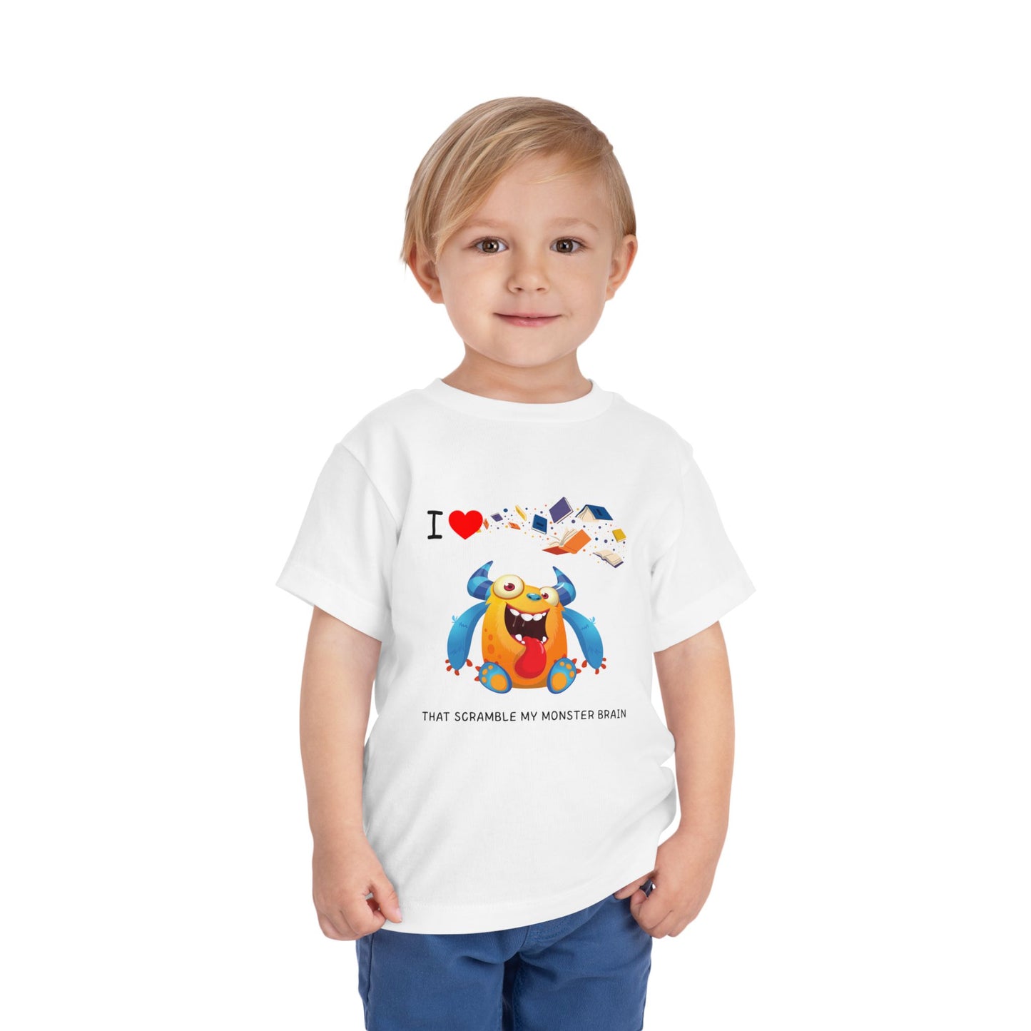 Toddler Monster Brain Scramble Tee