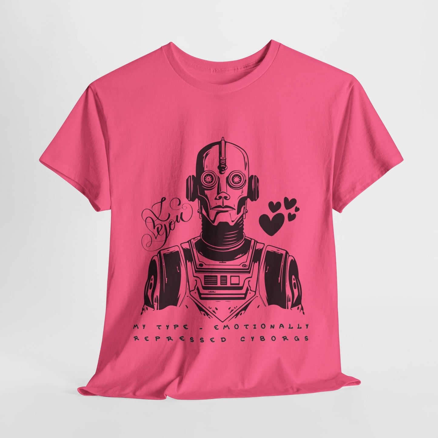 Teen/Adult Unisex – Emotionally Repressed Cyborg Tee