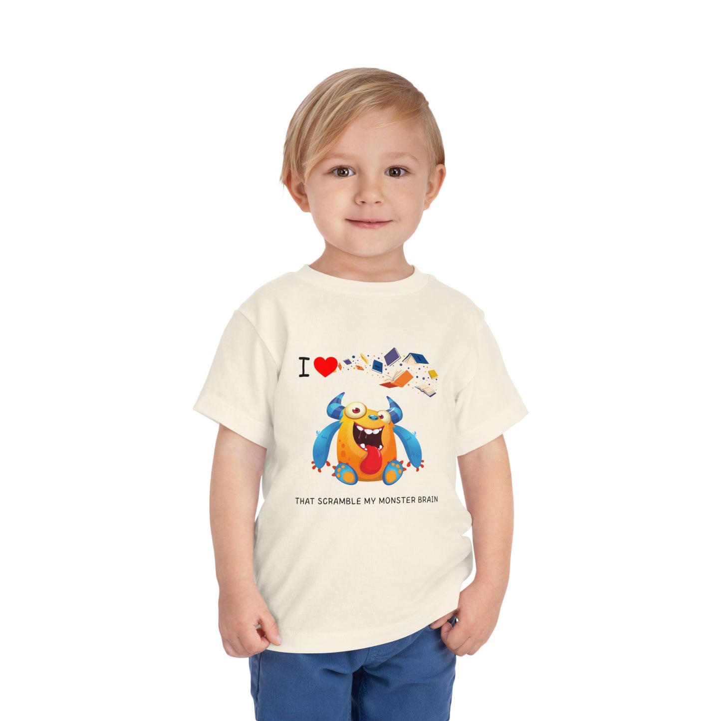 Toddler Monster Brain Scramble Tee