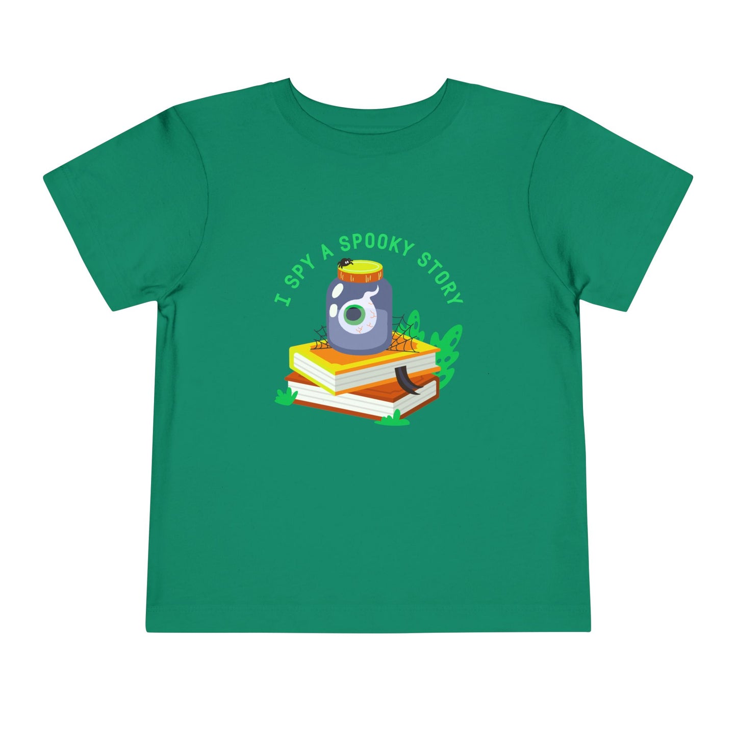 Toddler T-Shirt β I Spy a Spooky Story