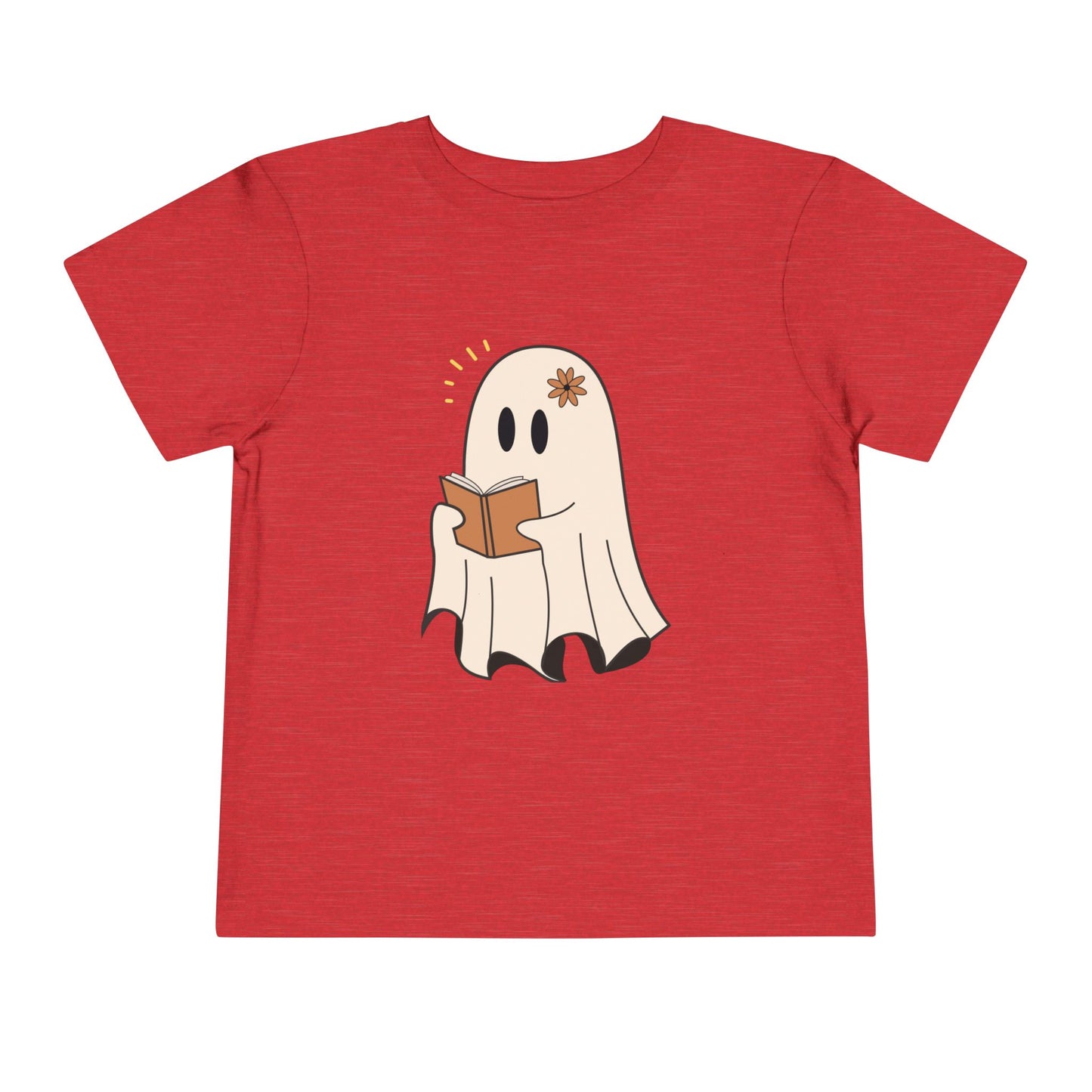 Toddler Reading Ghost Tee β Cute Spooky Season Shirt