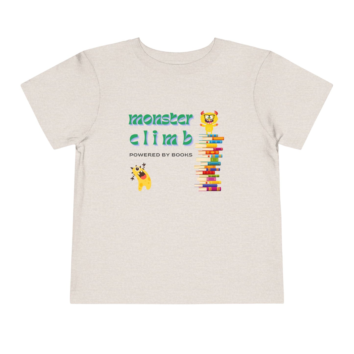 Toddler Monster Climb Book Tee