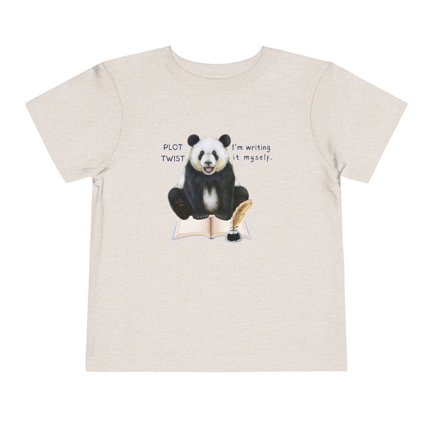 Toddler Plot Twist Panda Tee