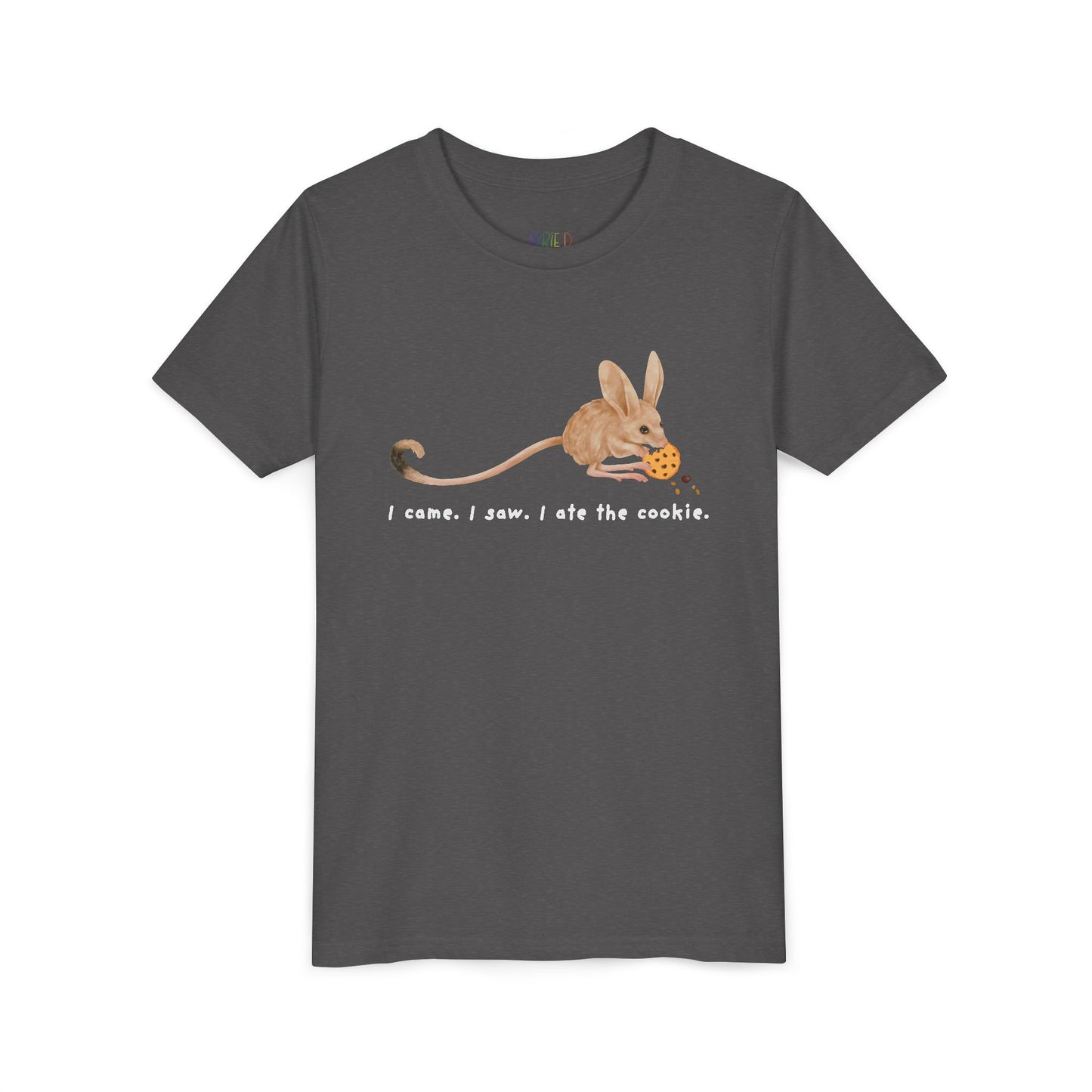 Youth I Came. I Saw. I Ate the Cookie. Tee – Zero Regrets, Full Belly