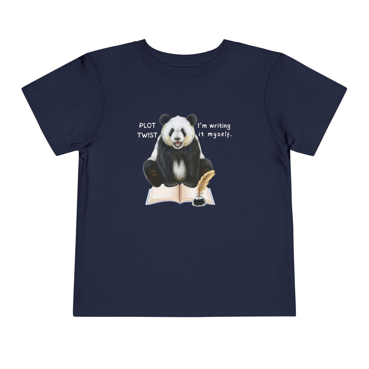 Toddler Plot Twist Panda Tee