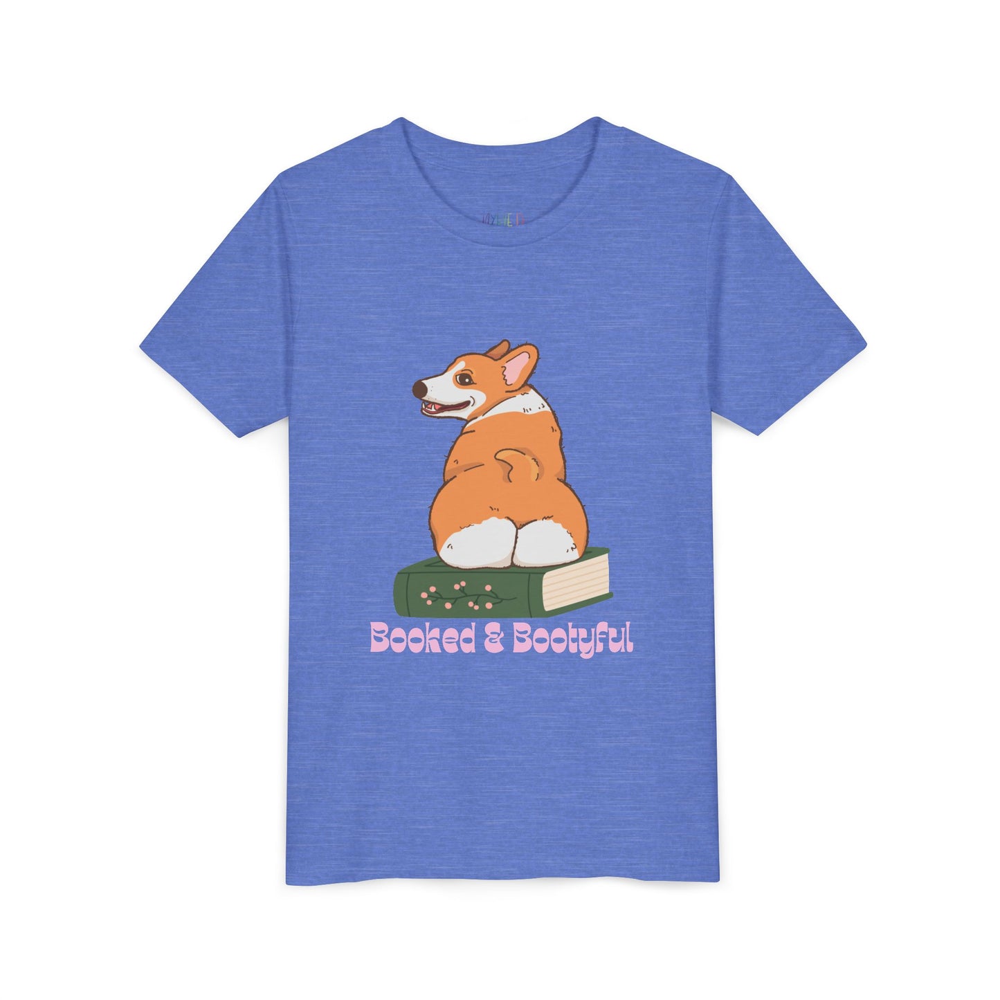 Youth Booked & Bootyful T-Shirt β For the Bold, Bookish, and Totally Paw-some