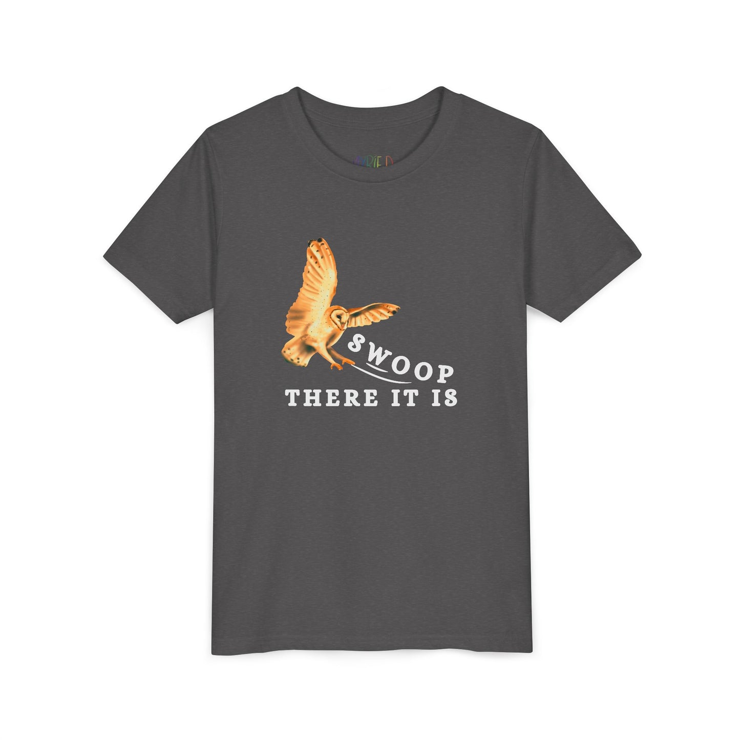 Youth Swoop There It Is T-Shirt – Playful Owl Tee Inspired by Mei-Mei