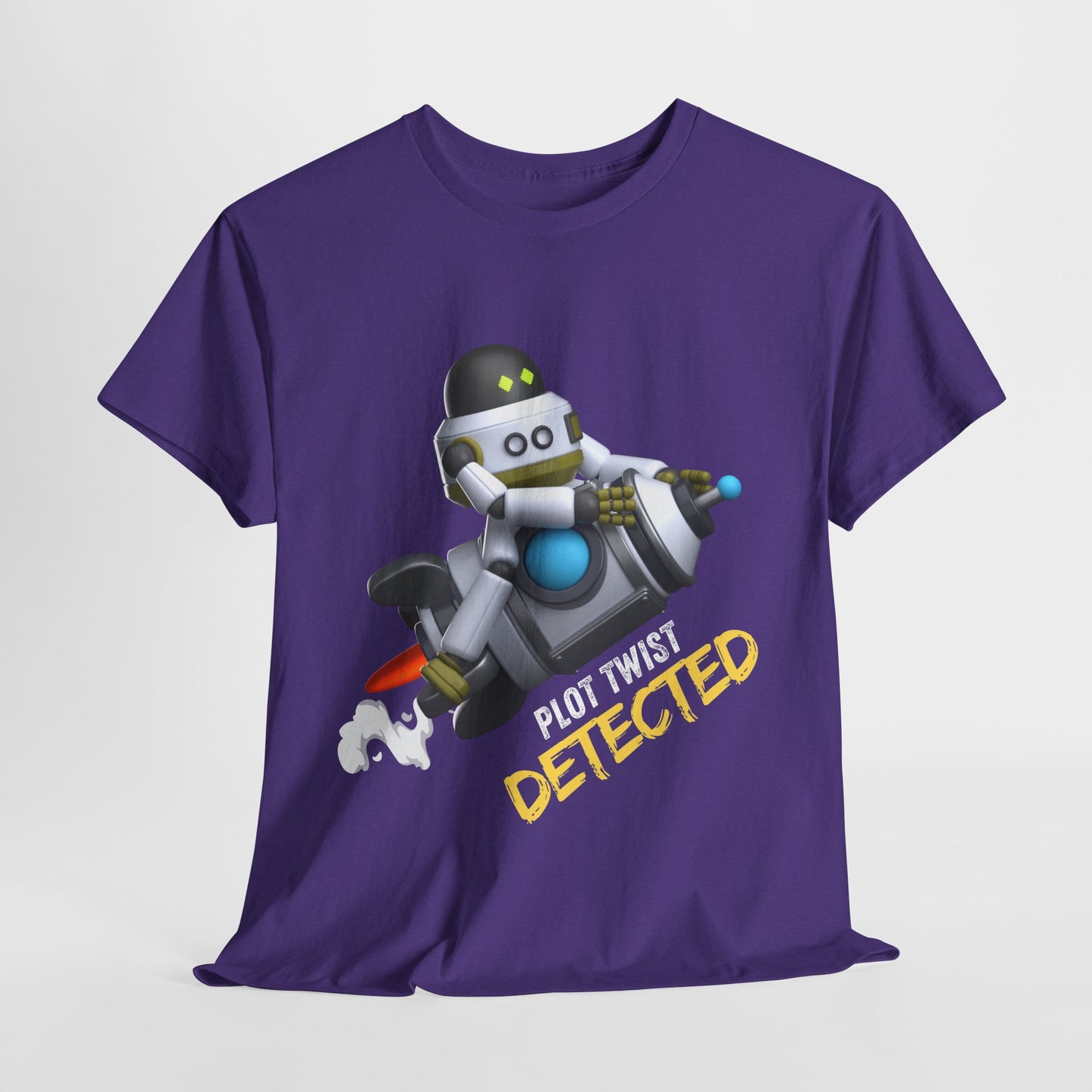 Teen/Adult Unisex Plot Twist Detected Tee – Fast-Paced Fun for Bookish Adventurers