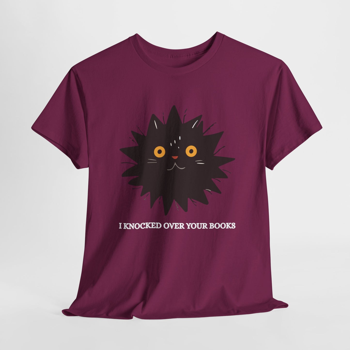 Teen/Adult Unisex Book Wrecker Cat Tee – Oops…