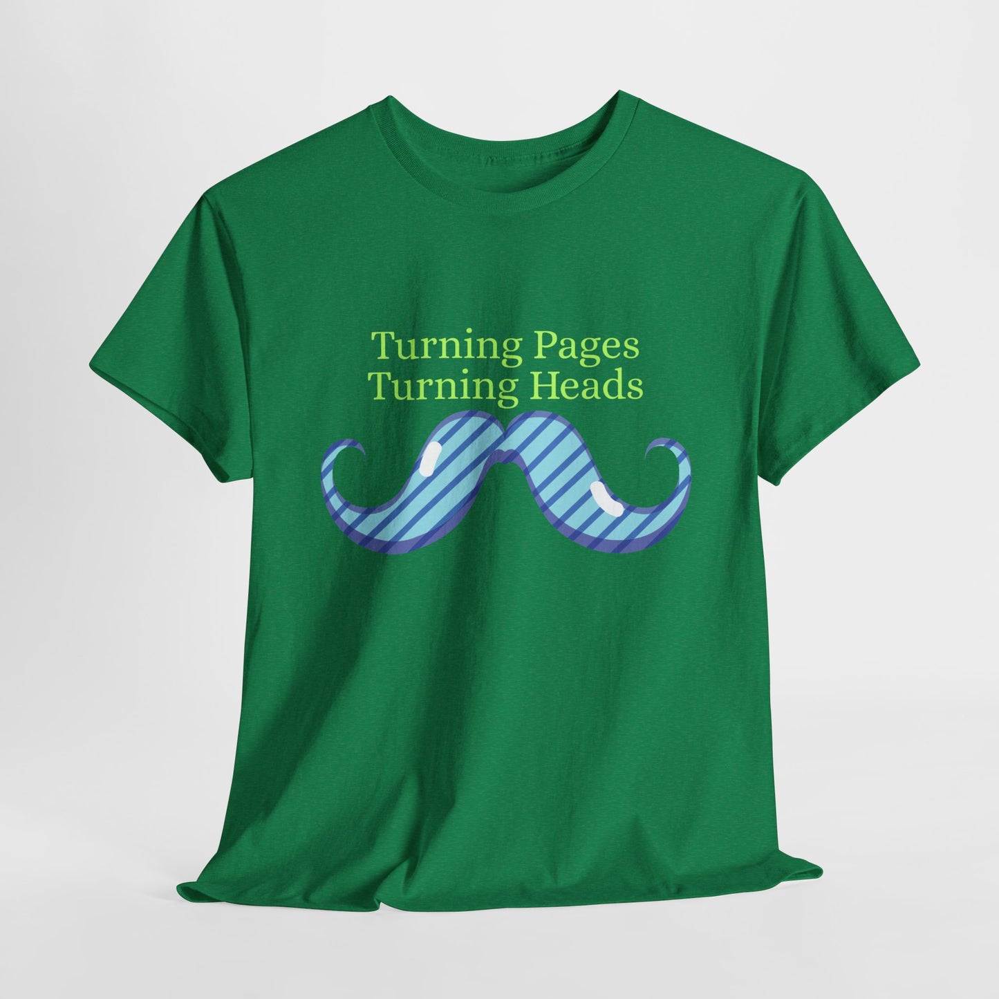 Teen/Adult Unisex Turning Pages, Turning Heads Tee – Bookish Charm with a Dash of Swagger