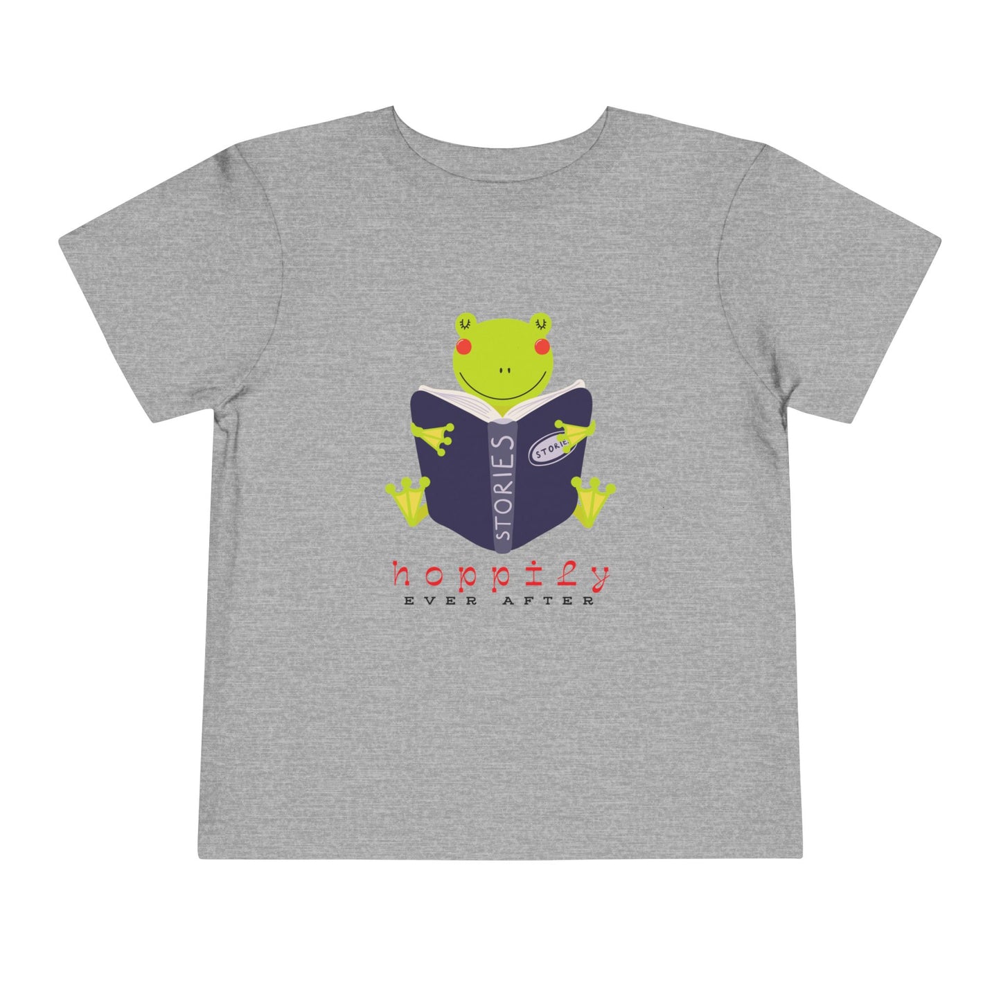 Toddler Hoppily Ever After Tee – Froggy Fun for Little Story Lovers