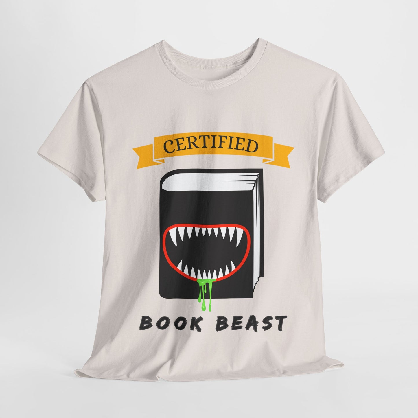 Teen/Adult Unisex Certified Book Beast Tee