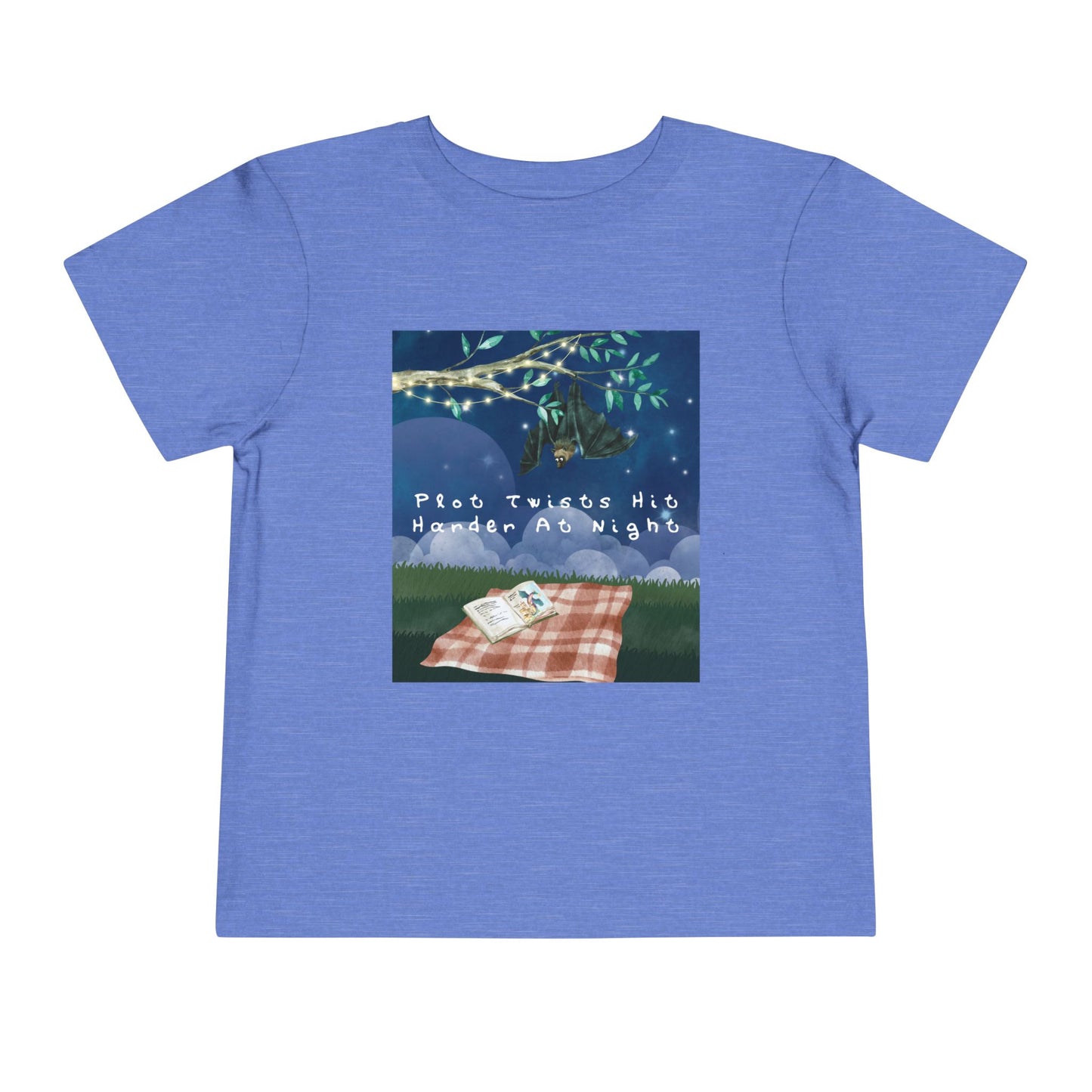 Toddler Plot Twists Hit Harder Tee β Bat Readers Gift Shirt