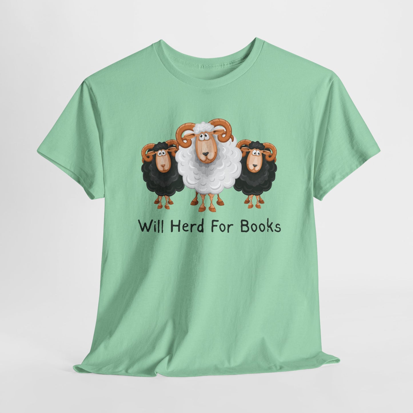 Teen/Adult Unisex Will Herd for Books Tee – Flock to Fiction
