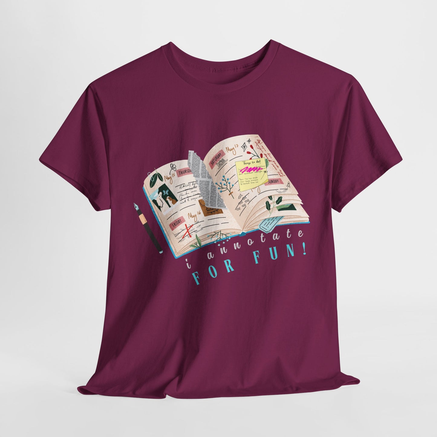 Teen/Adult Unisex Tee β I Annotate for Fun