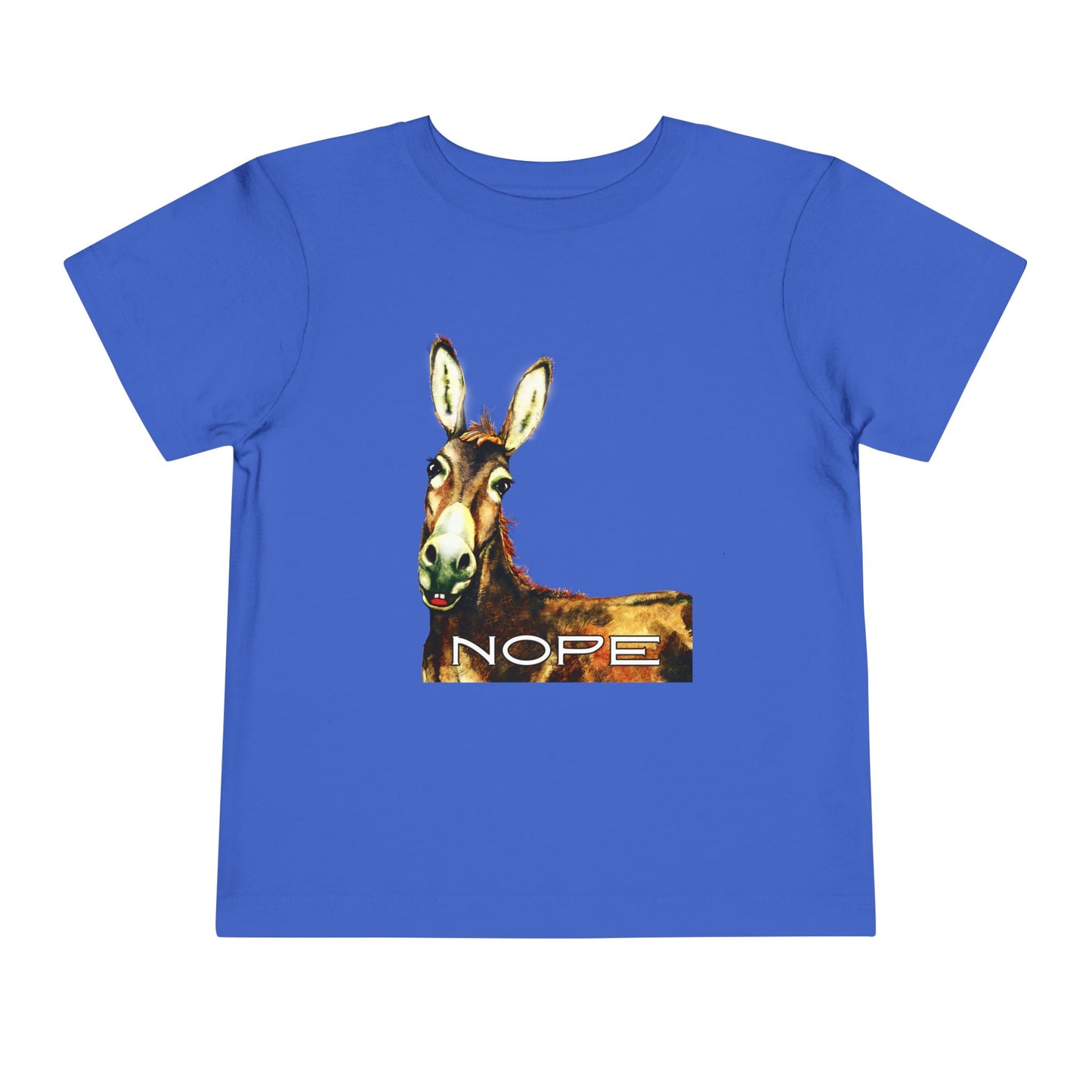 Toddler NOPE Tee – Funny Attitude Shirt for Strong-Willed Kids