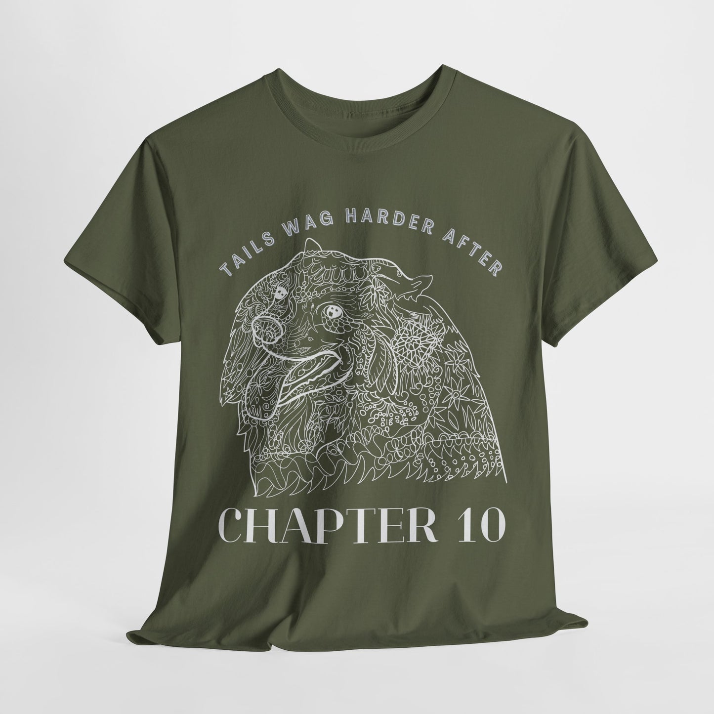 Teen/Adult Unisex – Chapter 10 Tee – Dog Lovers & Bookworms Unite