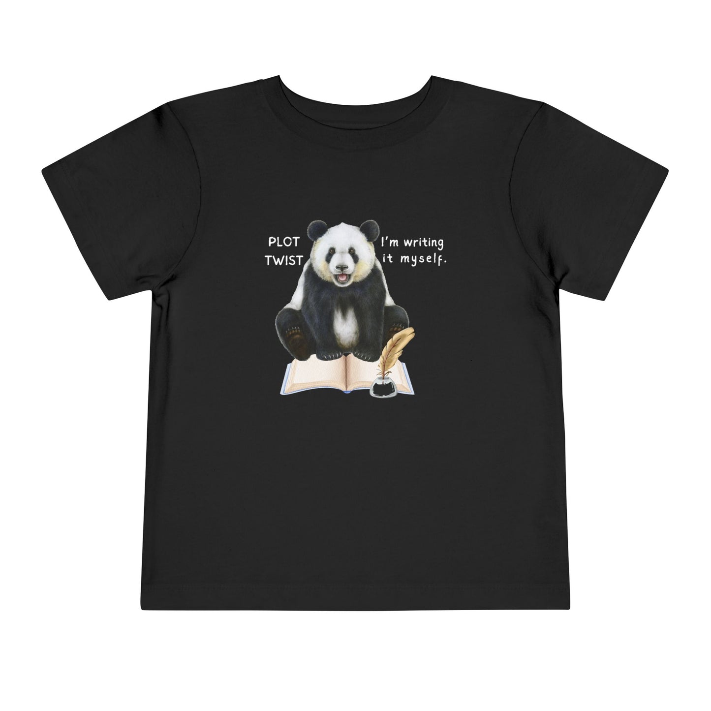 Toddler Plot Twist Panda Tee