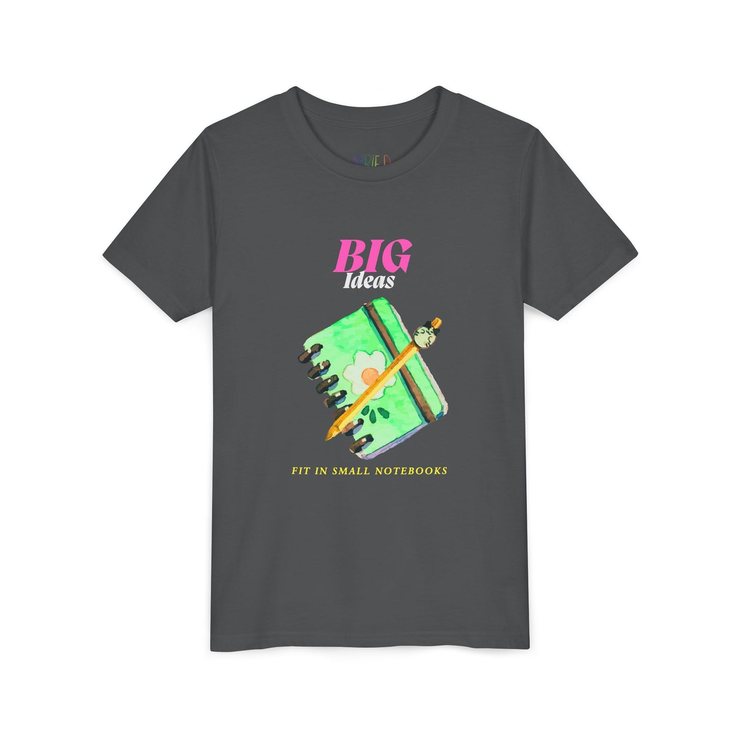 Youth Big Ideas Tee – Creative Confidence for Young Dreamers & Writers
