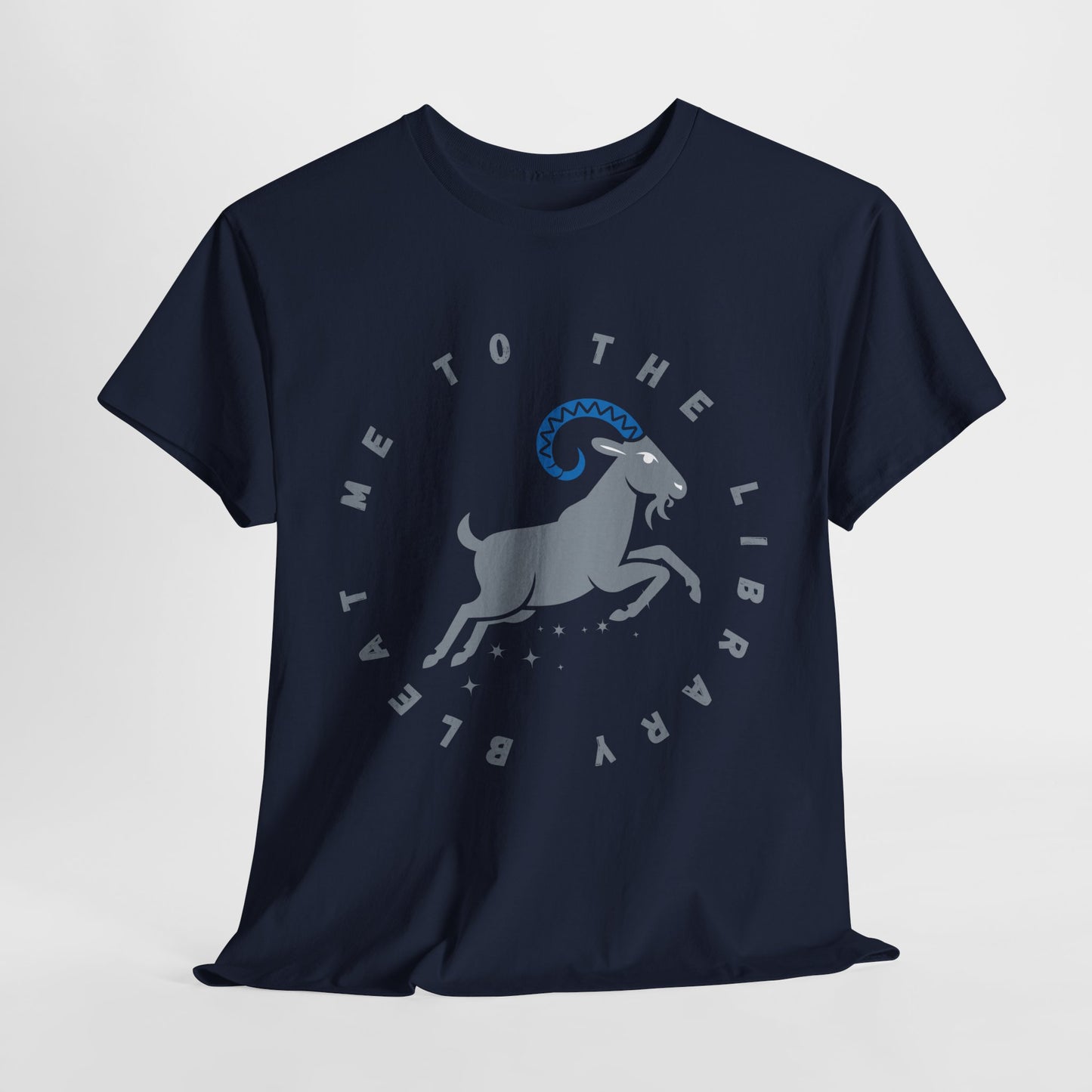 Teen/Adult Unisex β Bleat Me to the Library Goat Tee
