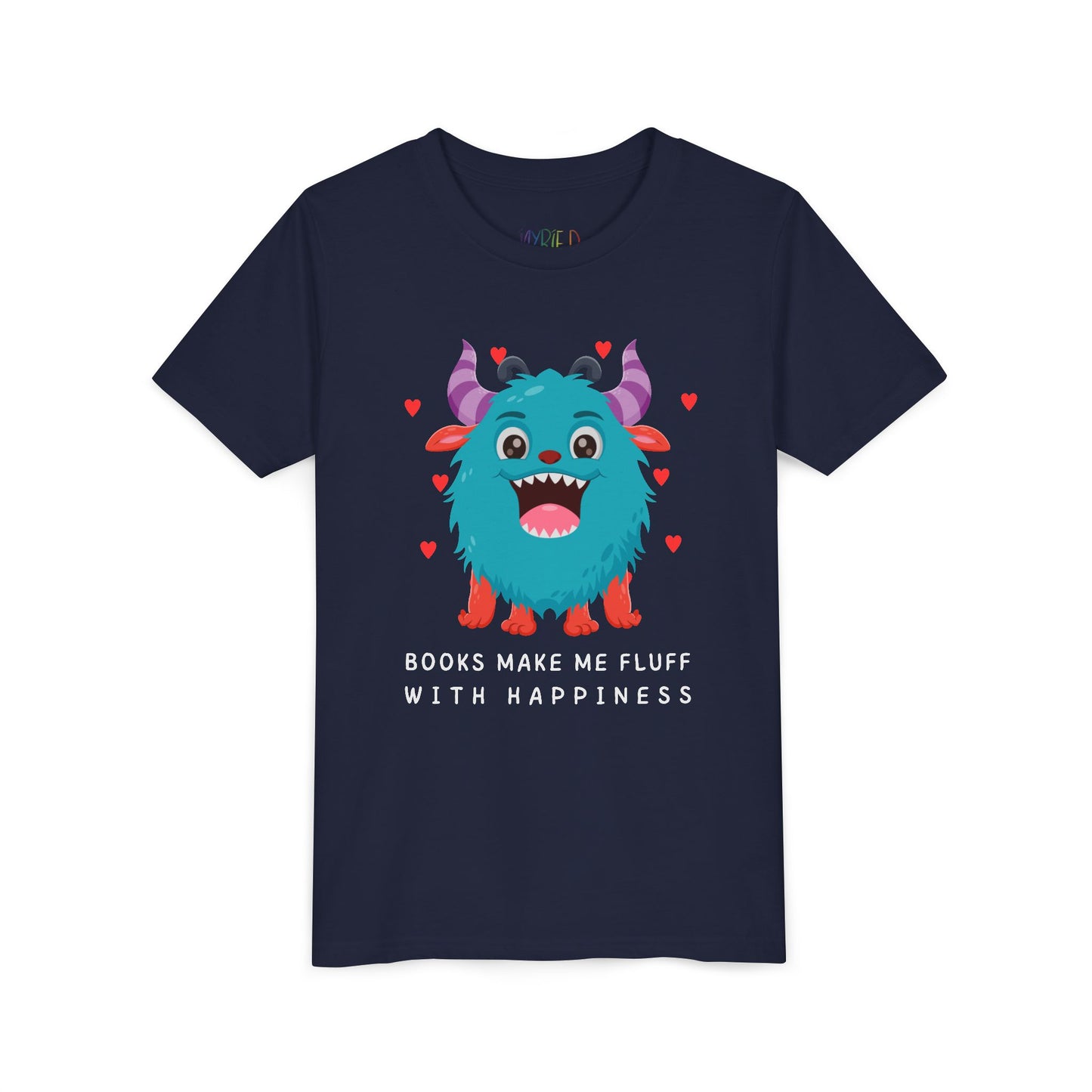Youth Books Make Me Fluff With Happiness Tee