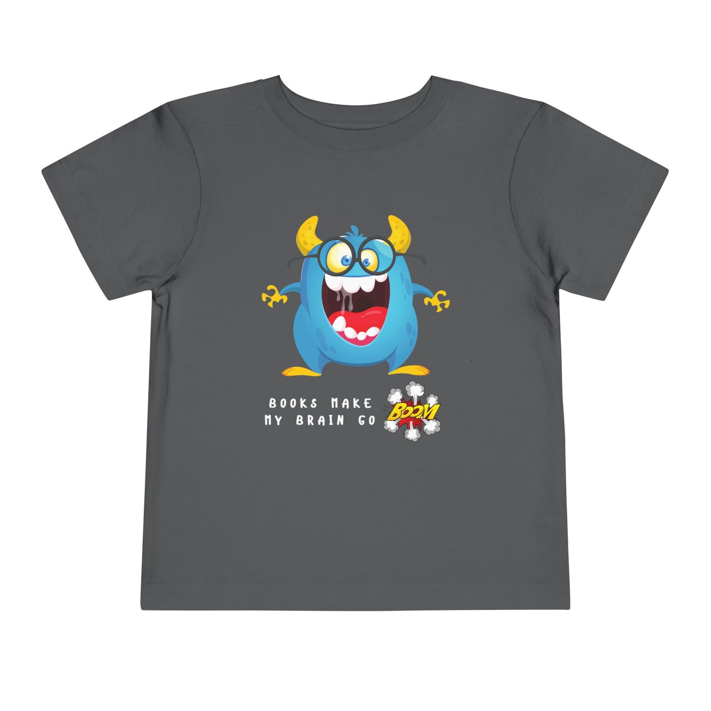 Toddler Brain Boom Reading Tee