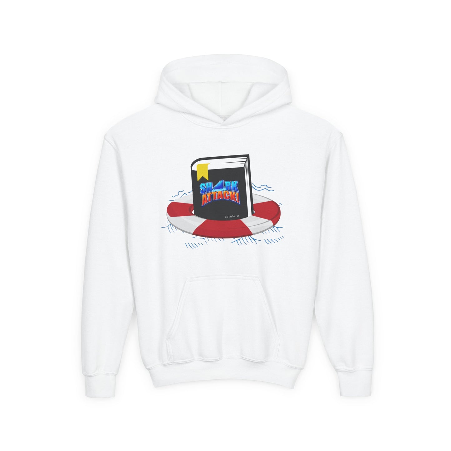 Youth Shark Attack Hoodie – Making Waves in Storytime!