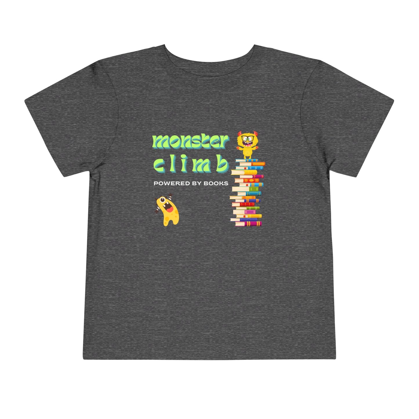 Toddler Monster Climb Book Tee
