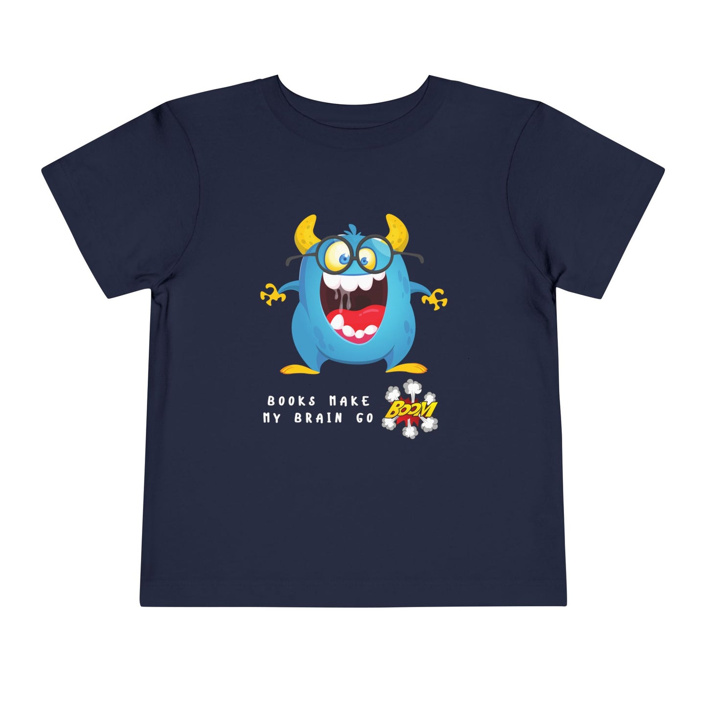 Toddler Brain Boom Reading Tee