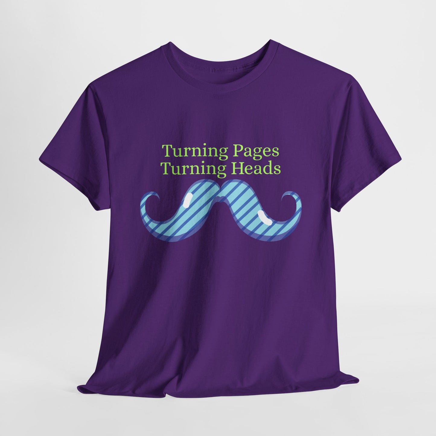Teen/Adult Unisex Turning Pages, Turning Heads Tee – Bookish Charm with a Dash of Swagger