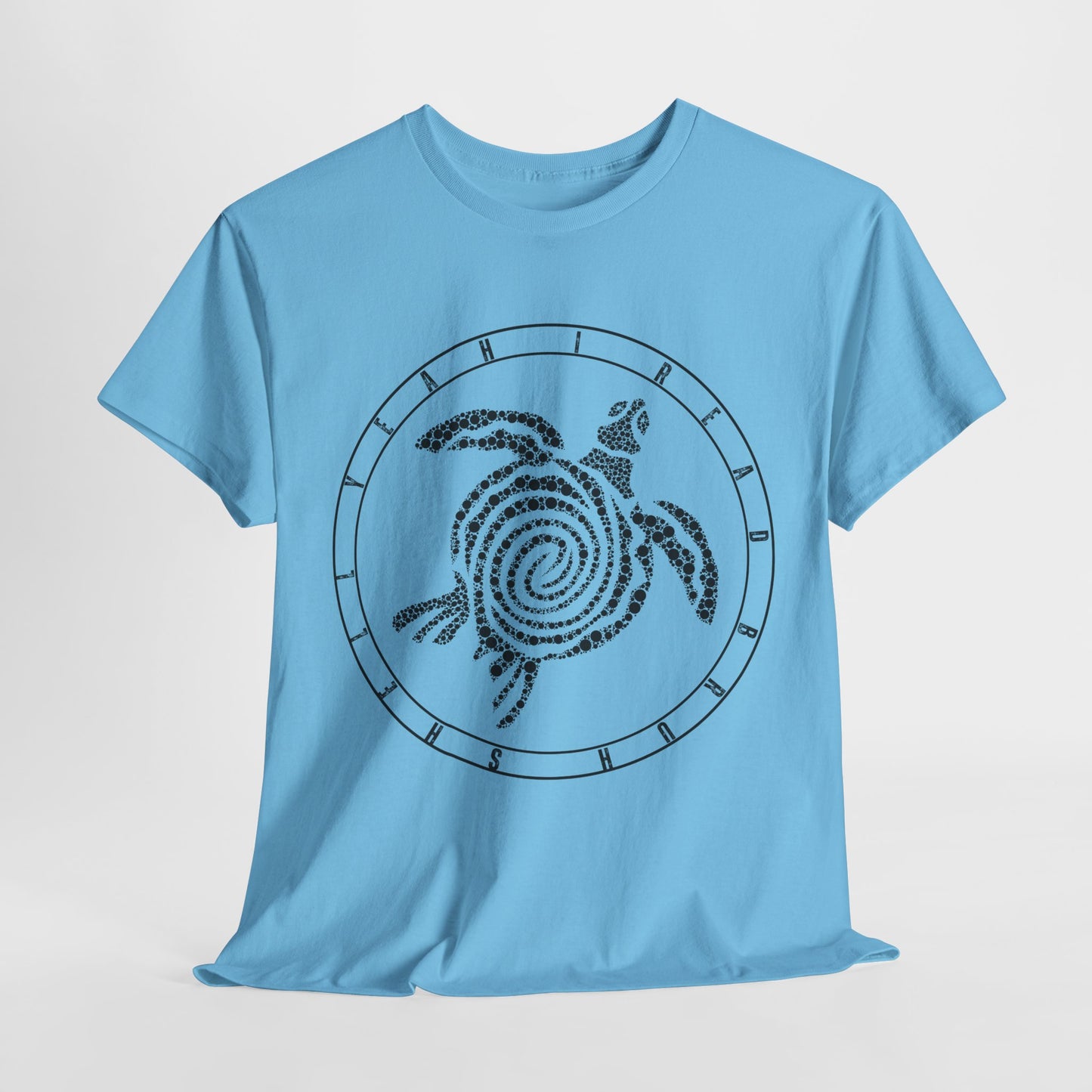 Teen/Adult Unisex “Shell Yeah I Read, Bruh” Turtle Tee