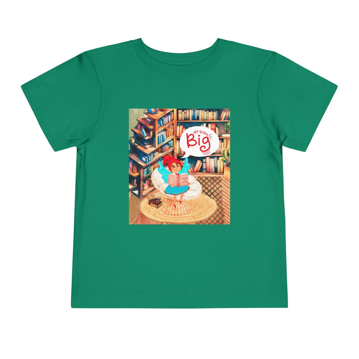Toddler Dream Big Tee β Mei-Mei Book Nook Shirt for Little Visionaries