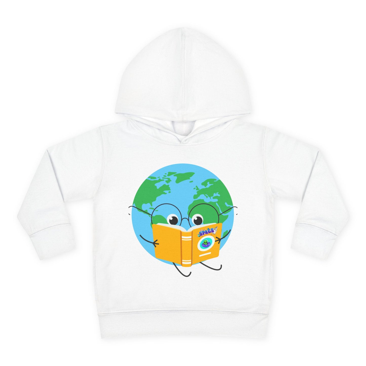 Toddler Reading Around the World Hoodie – Earth Book Design