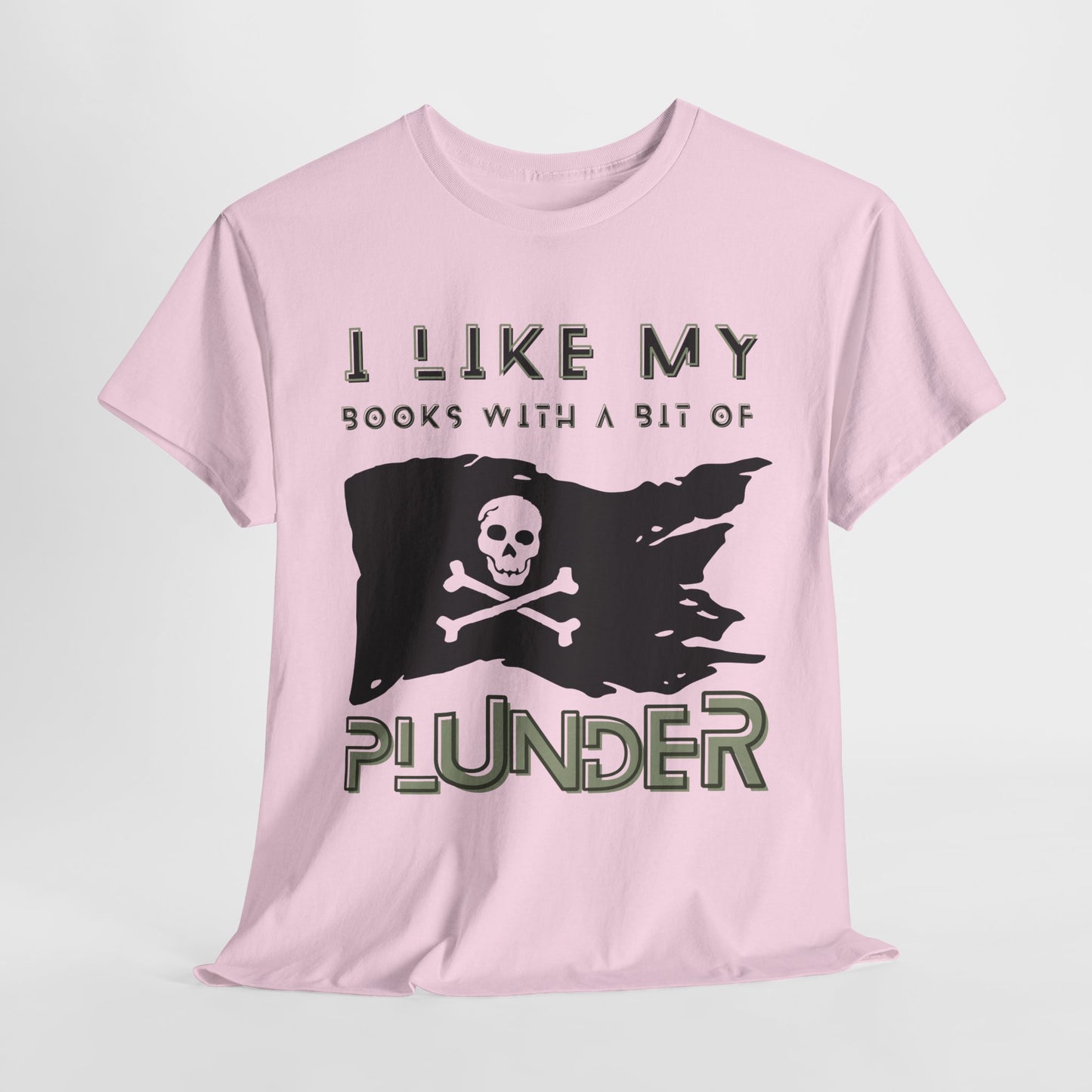 Teen/Adult Unisex “Bit of Plunder” Tee – For Bookish Buccaneers