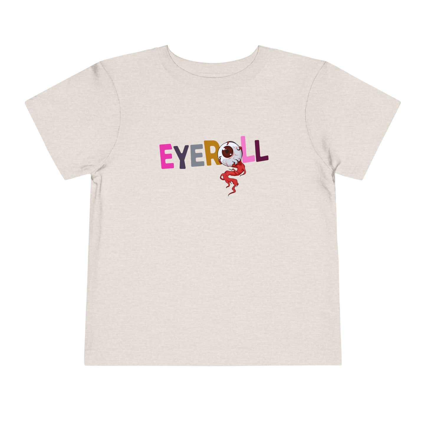 Toddler Eyeroll Tee – Absurd Humor for Little Characters with Big Attitude